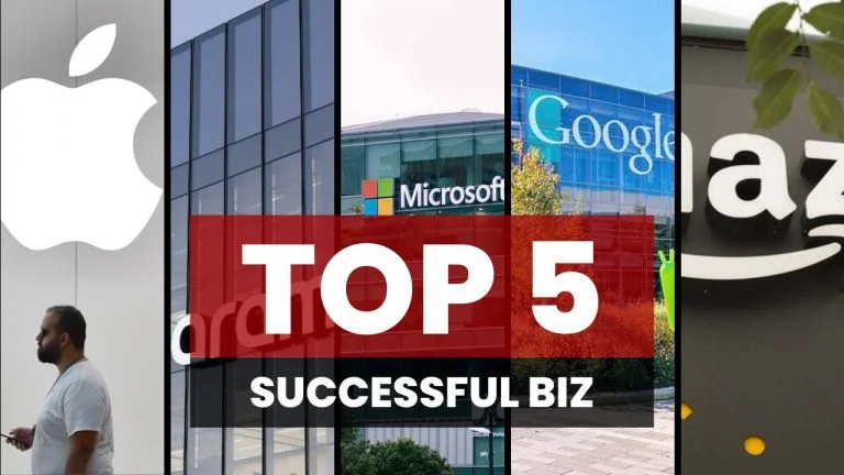 The 5 most successful businesses?