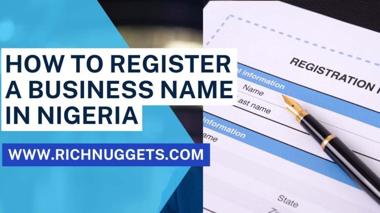 How to Register a Business Name in Nigeria in 7 Easy Steps