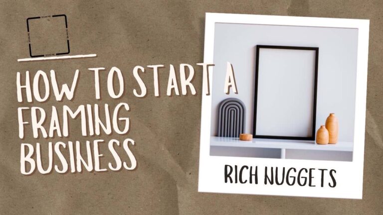 How to Start a Framing Business from Scratch