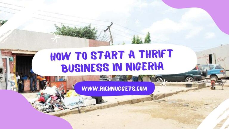 How to Start a thrift business in Nigeria (The Complete Guide)