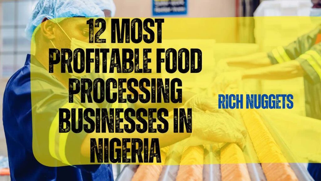 12 Most Profitable Food Processing Businesses in Nigeria