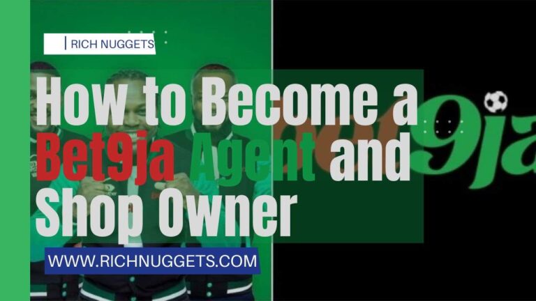 How to Become a Bet9ja Agent and Shop Owner Without Stress