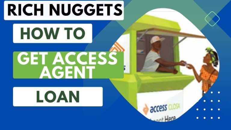 How to Obtain an Access Agent Loan (Access CLOSA Agents)