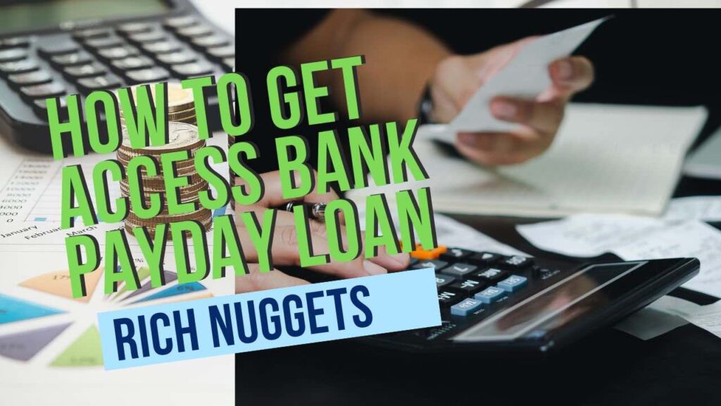 How to get Access Bank Payday Loan