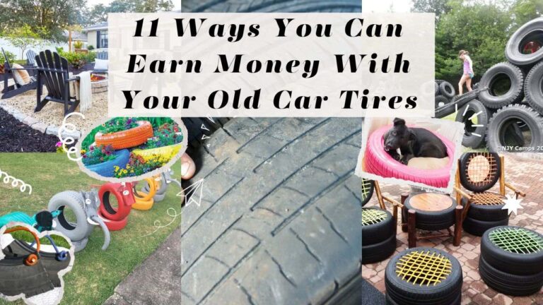 11 Ways You Can Earn Money With Your Old Car Tires